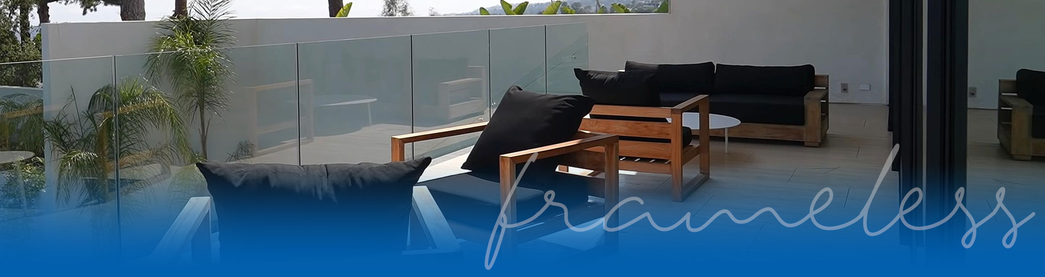 frameless-banner frameless glass balustrades