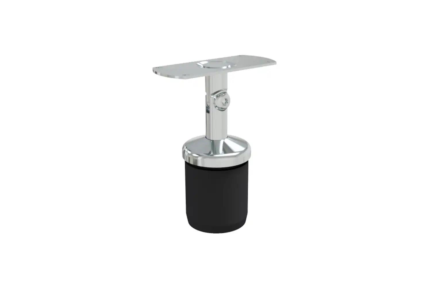 Stanchion Handrail Mount - Raked 38mm Post