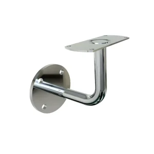 Stainless Steel Handrail Wall Bracket Flange Mount for Flat Handrail