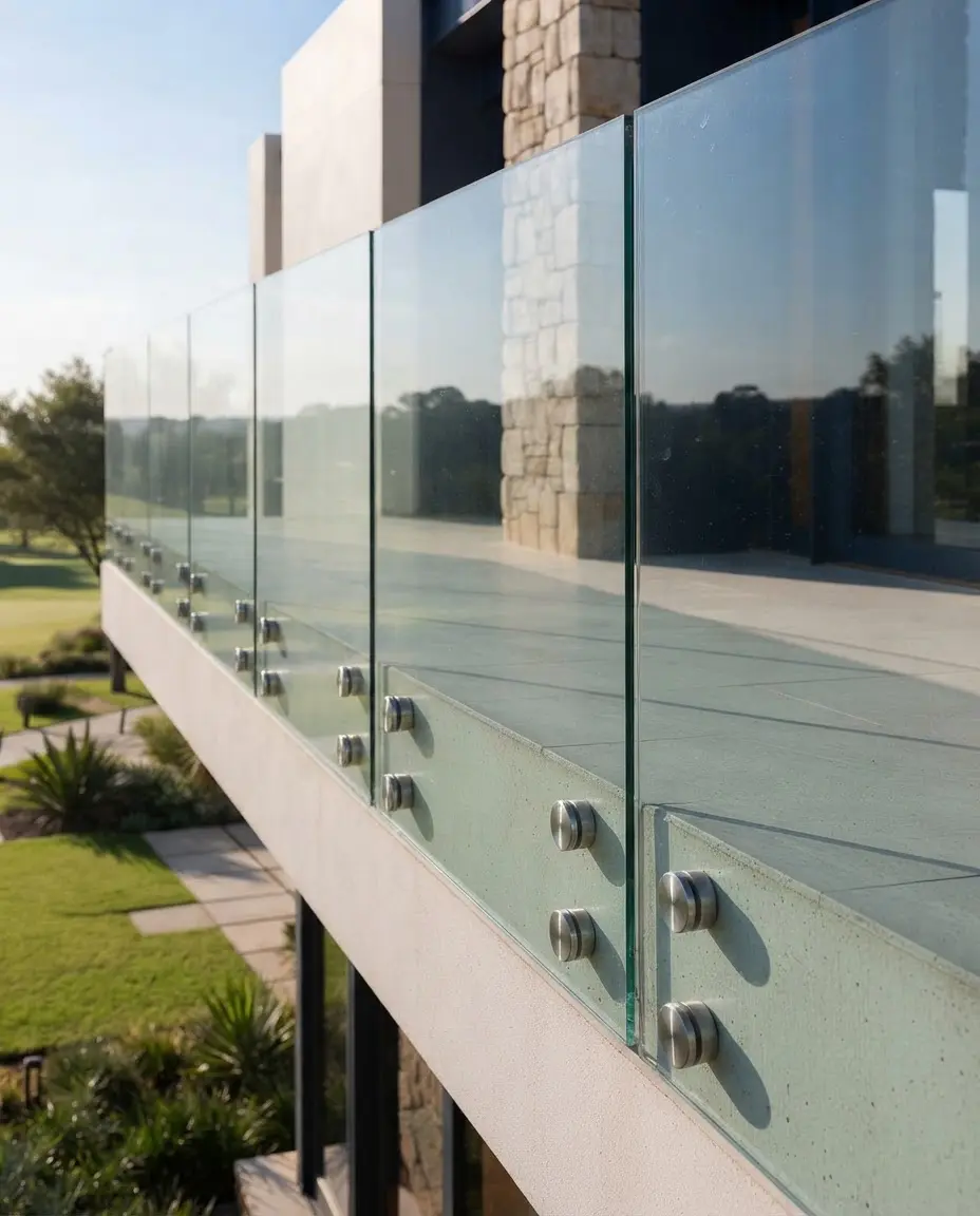 frameless glass balustrades
