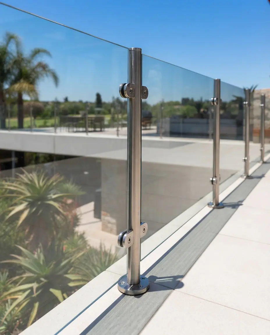 stainless steel handrail